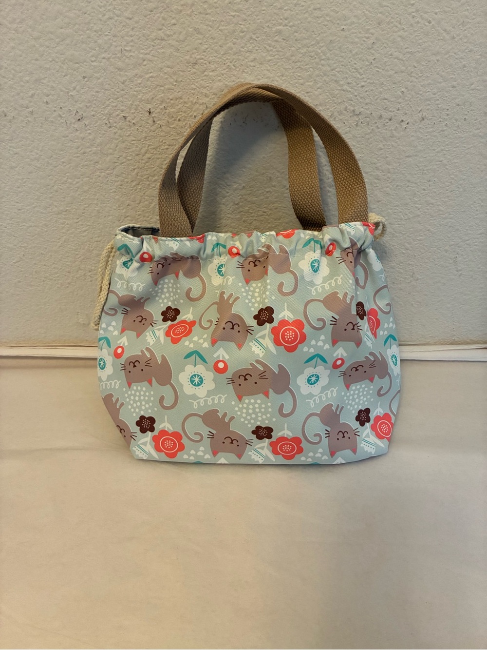 Cat drawstring bag - Picture 1 of 4